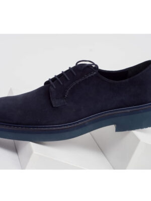 Lace Loafers - Navy blue suede 4