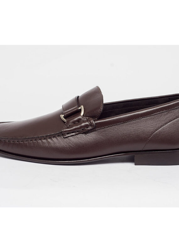 Buckle Loafers (Leather Sole)