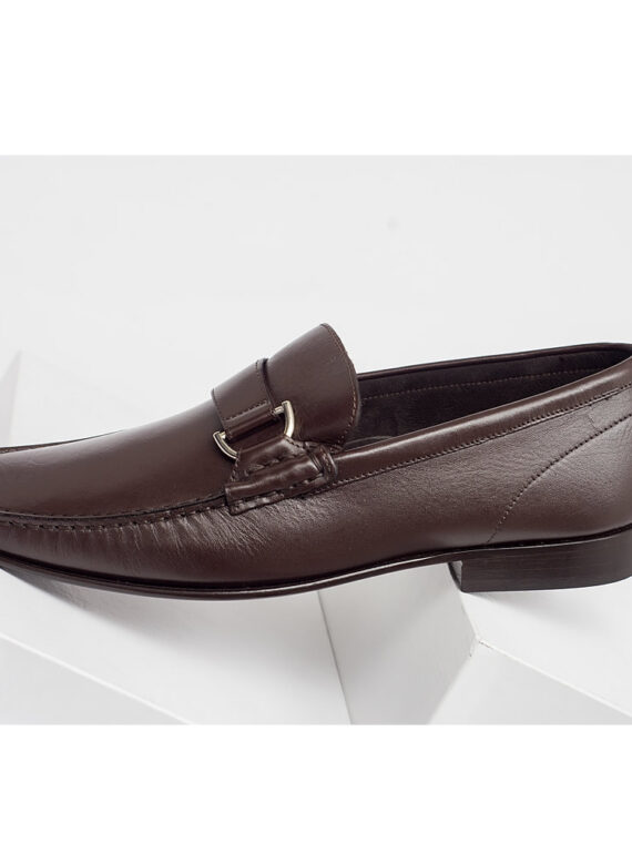 Buckle Loafers (Leather Sole)