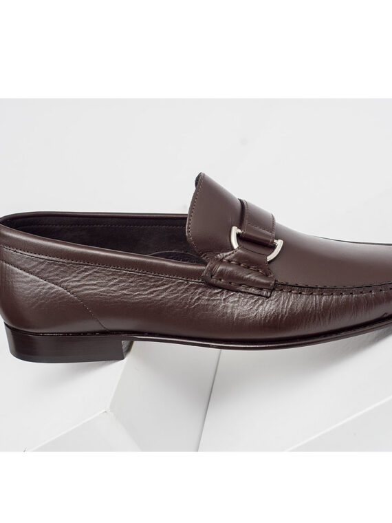 Buckle Loafers (Leather Sole)