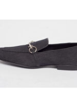 Chain Jean Material Loafers