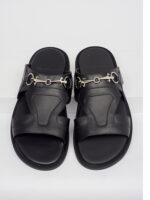 Chain Slippers (Leather Sole) - 007