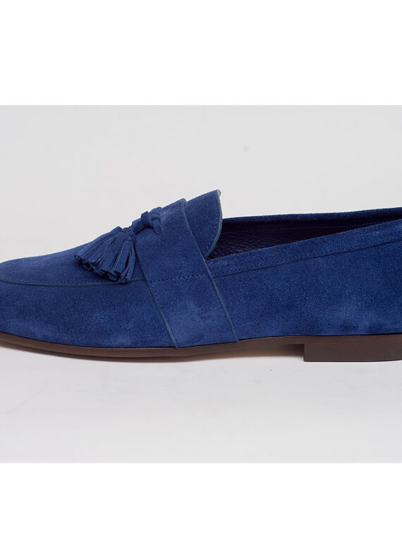 Suede Tassel Loafers