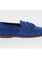 Suede Tassel Loafers