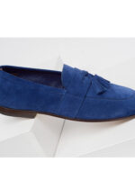 Suede Tassel Loafers