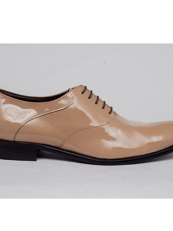 Oxford Wet Look Shoes - 002