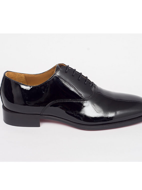 Oxford Wet Look Shoes - 005