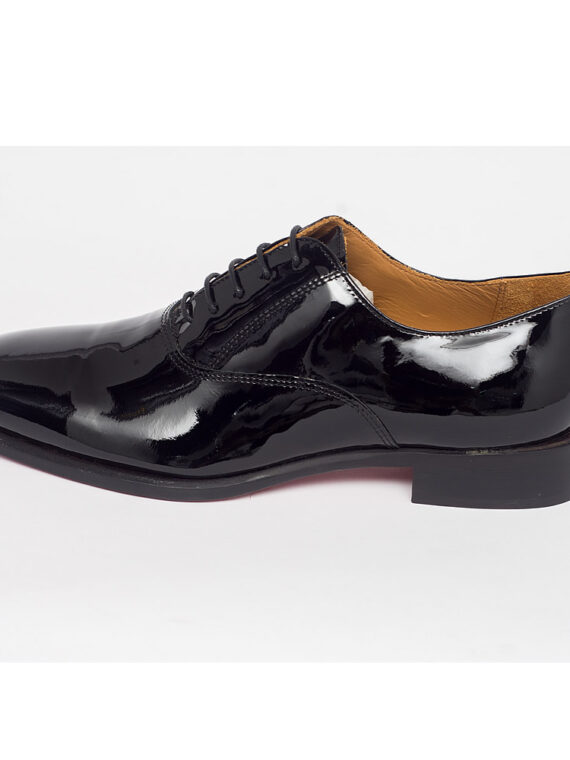 Oxford Wet Look Shoes - 005