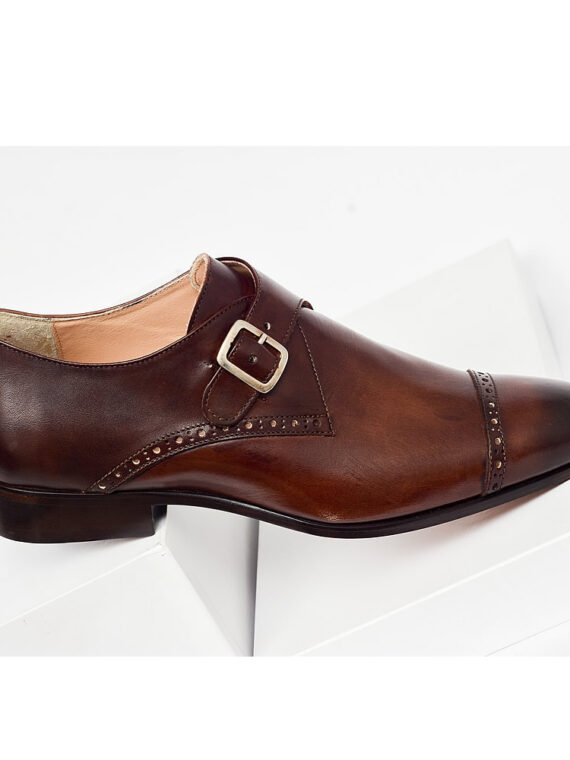 Single Monk Strap Shoes - 007