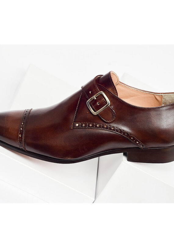 Single Monk Strap Shoes - 007