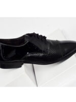 Derby Wet Look Shoes - 004