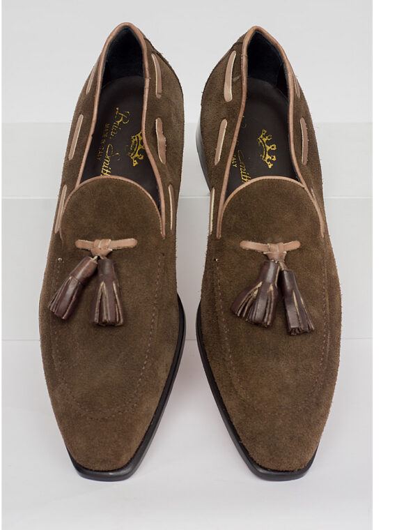 Suede Tassel Shoes - 002