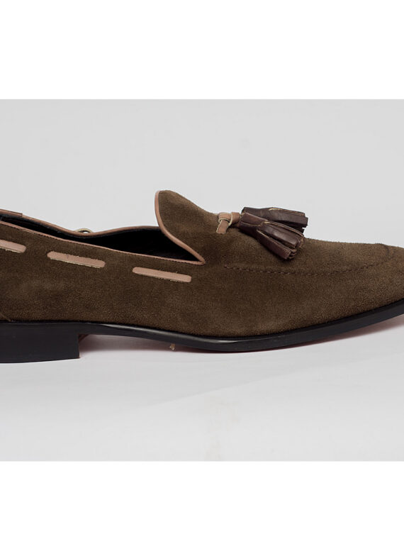 Suede Tassel Shoes - 002