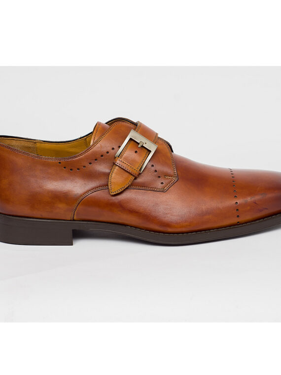 Single Monk Strap Shoes - 008