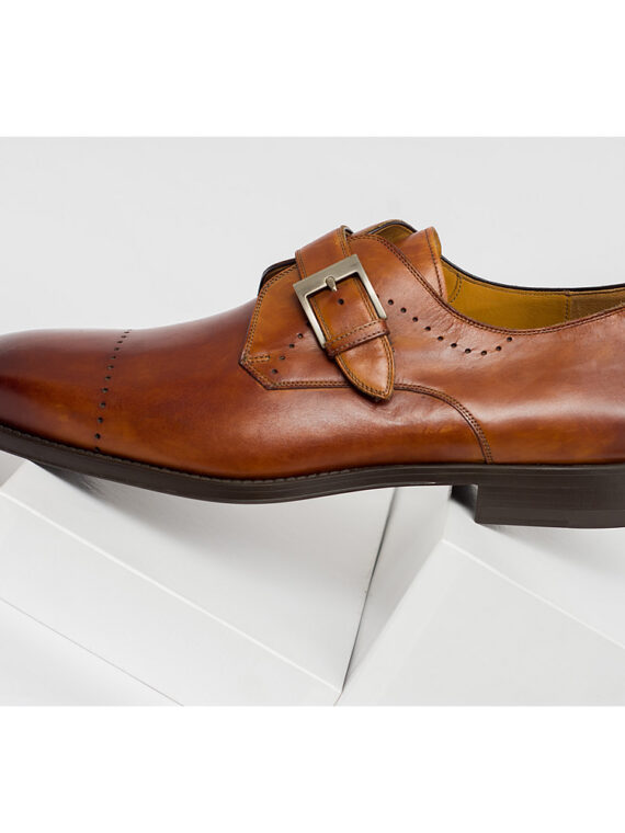 Single Monk Strap Shoes - 008